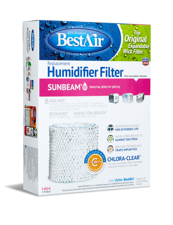 BestAir H64-PDQ-4 Humidifier Filter