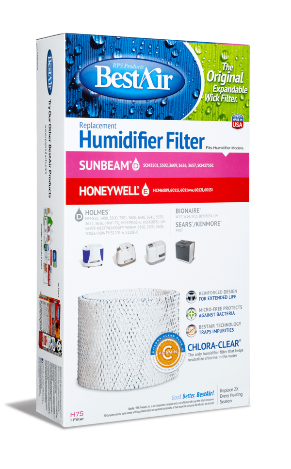 BestAir H75-PDQ-4 Humidifier Filter