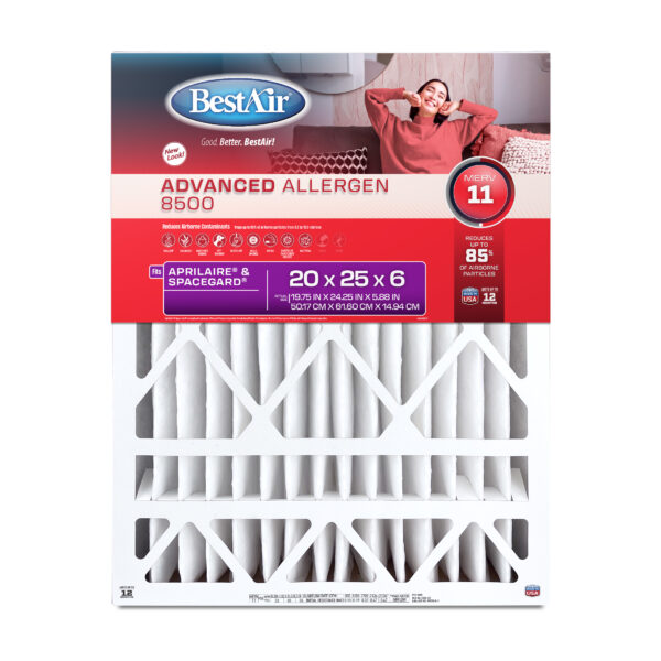20x25x6 Advanced Allergen 8500