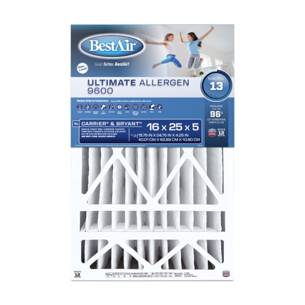 16x25x5 Ultimate Allergen 9600