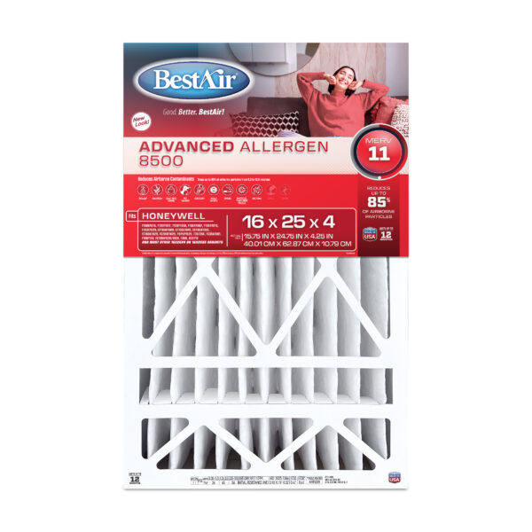 16x25x4 Advanced Allergen 8500