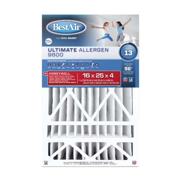 16x25x4 Ultimate Allergen 9600