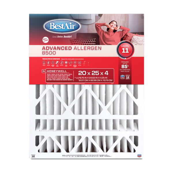 20x25x4 Advanced Allergen 8500